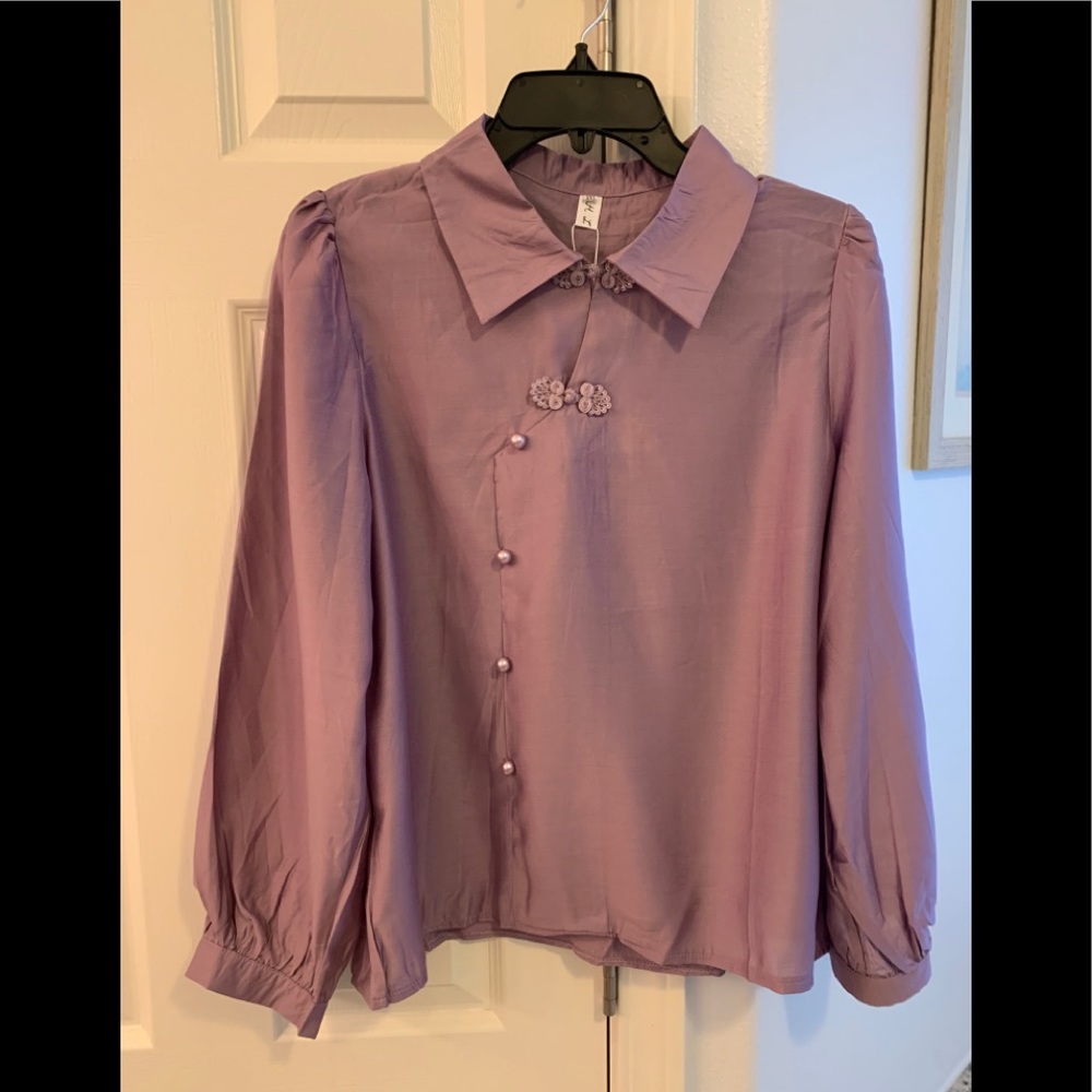 Ethnic Button Up Shirt